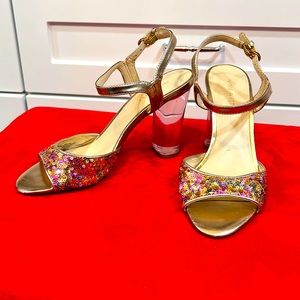 Nine West Gold Sandal